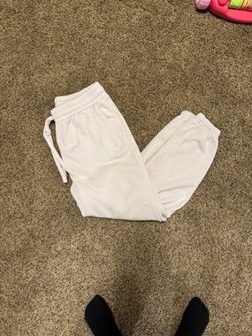 Fabletics Light Pink Jogger Sweatpants